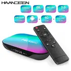 ТВ-приставка Amlogic S905X3 Android 9.0 HK1 четырехъядерный процессор 4K 2,4G  5G 1000M Ethernet двухдиапазонный WiFi Ultra HD Smart TV медиаплеер