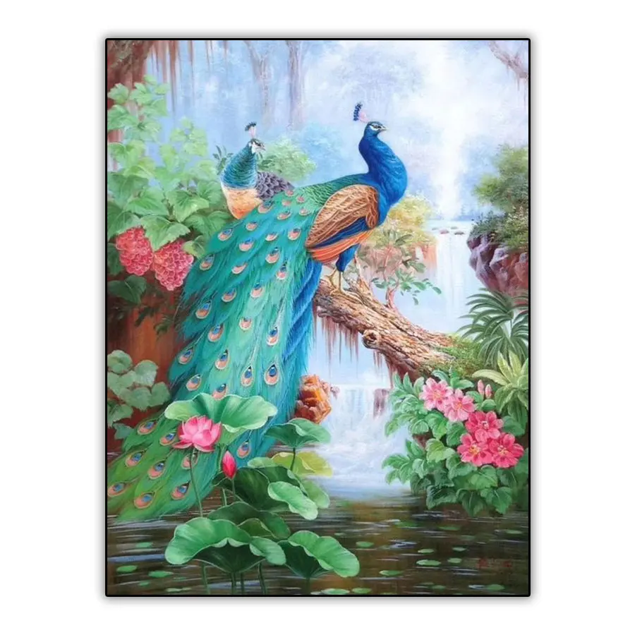 Алмазная 5d картина с животными полноразмерная мозаика квадратными и круглыми