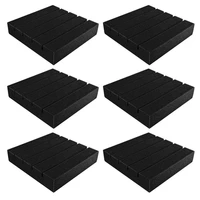 6 pcs soundproofing sponge acoustic foamwall indoor sound absorption treatmentpiano room sound absorbing sponge