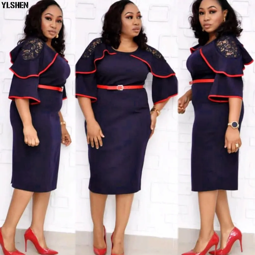 Платья в африканском стиле для женщин 2020 африканская одежда Летние Элегантные