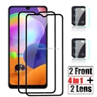 Защитное стекло для Samsung Galaxy A31, закаленное стекло для объектива камеры