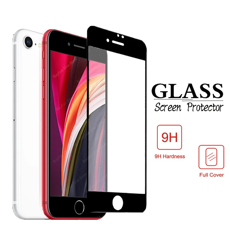 

Защитная пленка для экрана apple iphone se 2020, закаленное стекло с полным покрытием для se2 2, iphone se 2020, 2020se