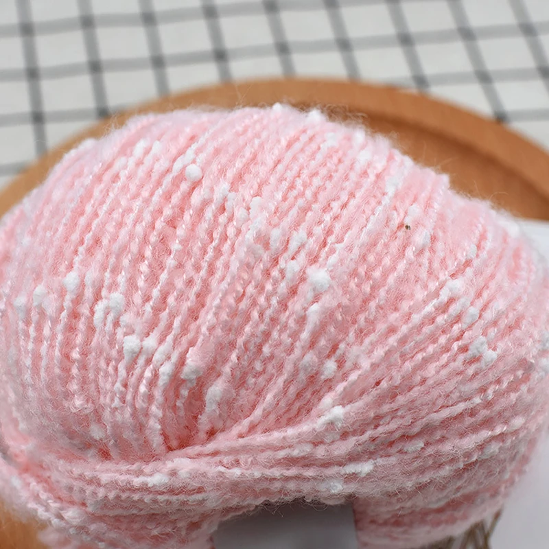 Молочный хлопок ручная вязка пряжа для детской одежды детское одеяло нить