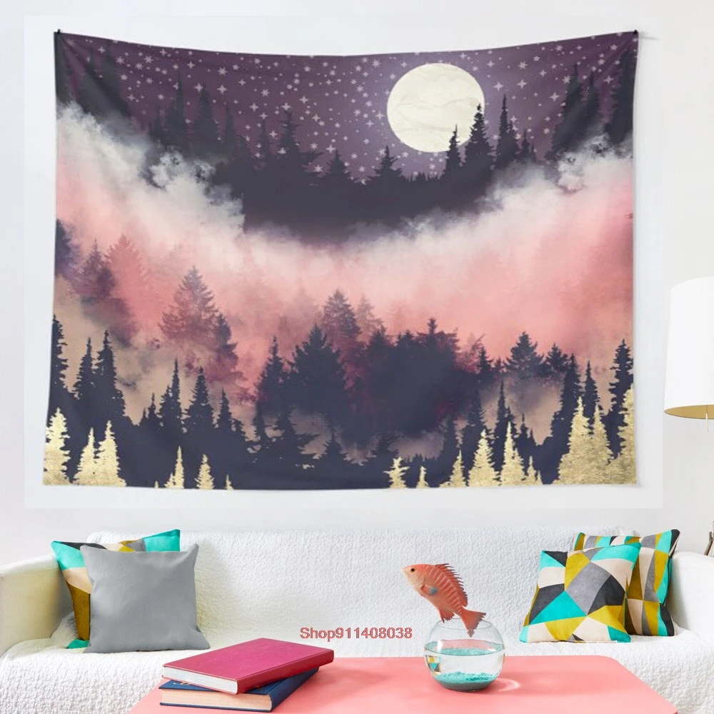 

Evening Glow tapestry Hanging Tapestry Hippie Wall Hanging Blanket Wall Carpet Yoga Mat Home Decor