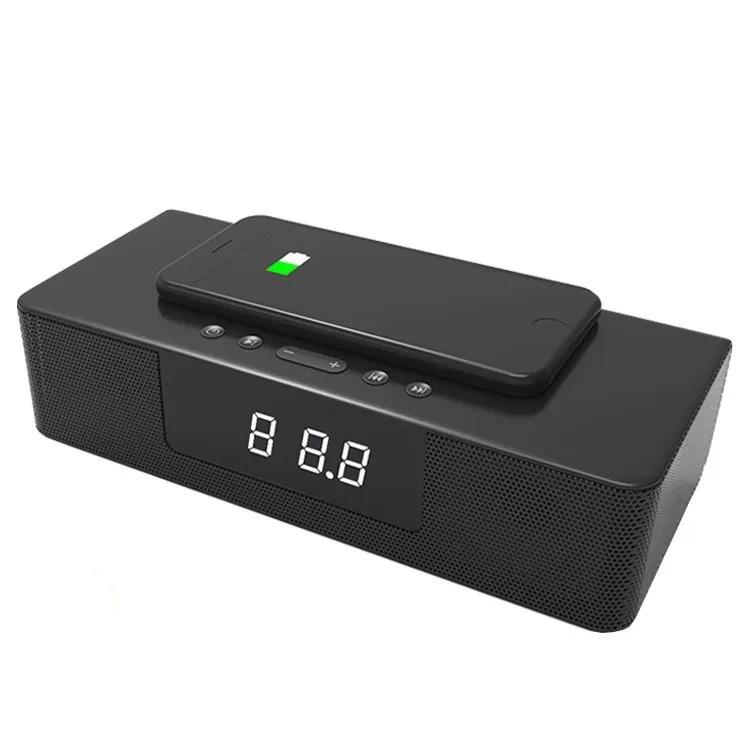 LEORY bluetooth динамик беспроводная зарядка свободные руки Смарт часы светодиодный дисплей Саундбар водонепроницаемый 3,5 мм домашний кинотеатр Sensurround