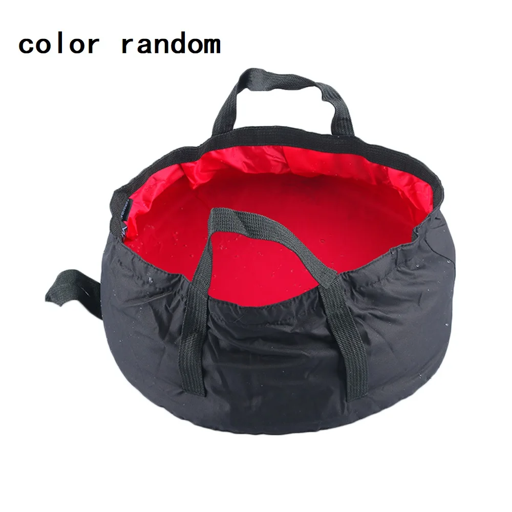 Цвет случайный! Полезное складное водонепроницаемое тряпичное ведро для