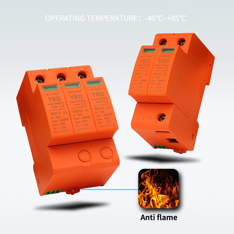 Устройство для защиты от перенапряжения DC SPD 2 P 20-40KA 600 в 800 устройство низкого