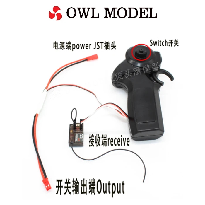 Orlandoo-Minicontrol remoto para monopat&iacute;n el&eacute;ctrico, modelo de caza, coche de escalada, Control remoto, 2,4g-2