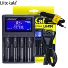 Аккумуляторная батарея Liitokala Lii-PD4 Lii-PD2 Lii-402 18650 B LCD, зарядка 3,7 18350 V 26650 18350 NiMH литиевая батарея