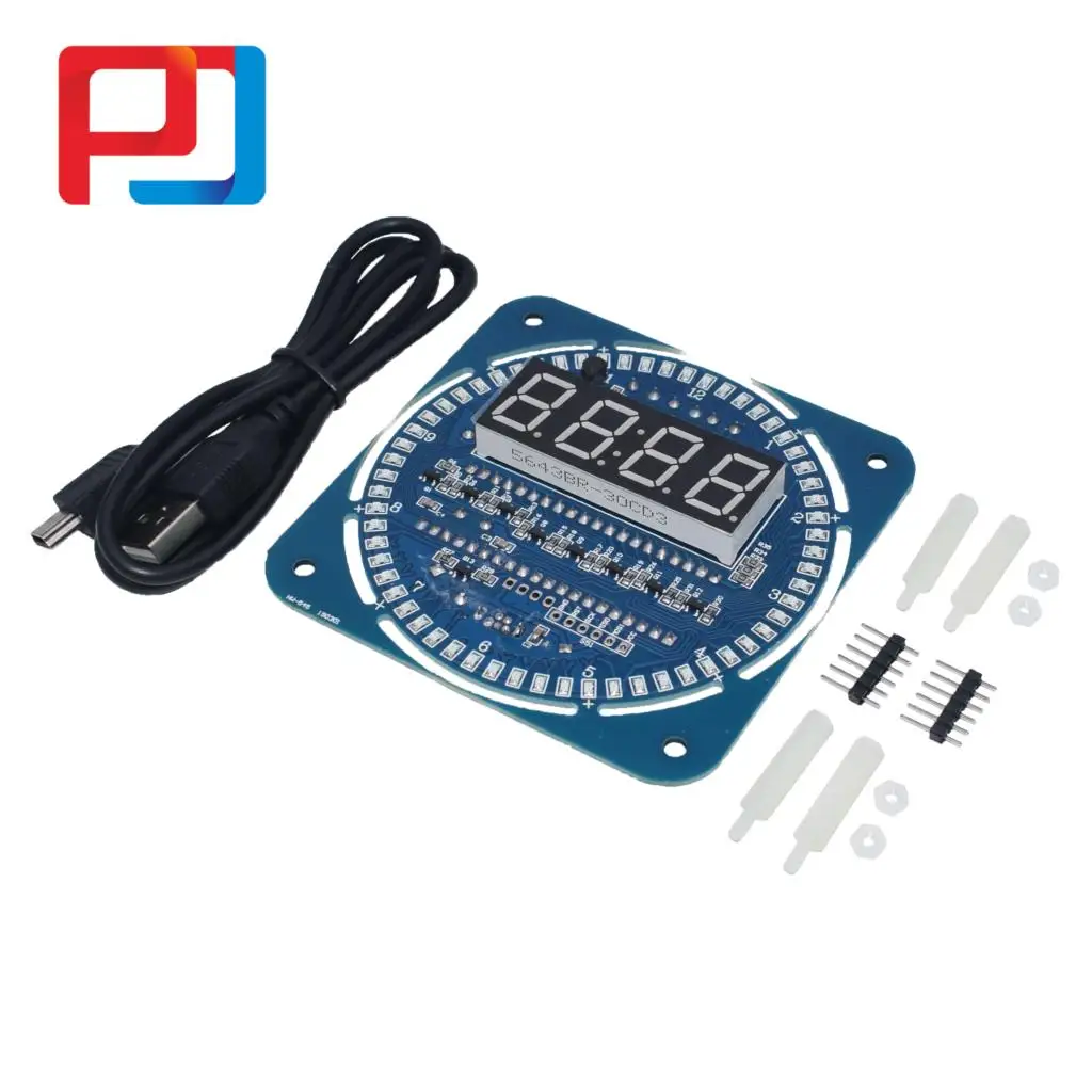 Цифровой светодиодный дисплей DS1302 1 шт. модуль с будильником электронные