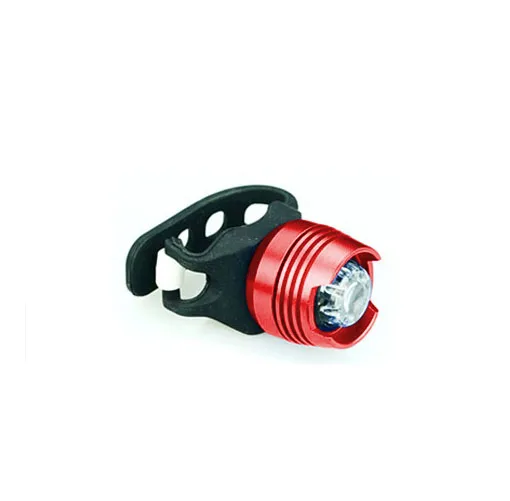 

1pcs Bike Lights Bicycle Handlebar Warning Light 2 Kind Of Switch White Light Bicycle Safety Warning Lamp Bike Accessories