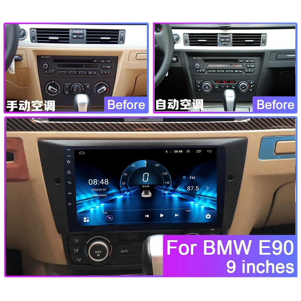 Мультимедийная магнитола для BMW E90/E91/E92/E93 мультимедийный проигрыватель на Android 9 0 8