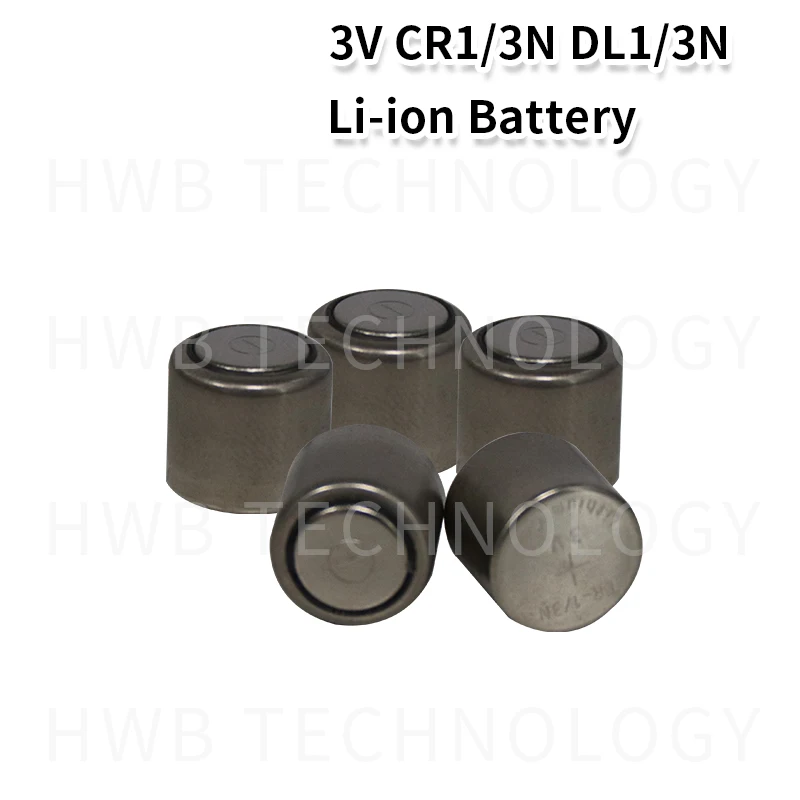5 шт./лот CR1/3N DL1/3N цилиндрический аккумулятор 3 в Первичная литиевая батарея