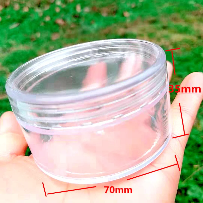 1 шт. прозрачный контейнер для сережек колец бусин пуговиц|Коробки и ящики