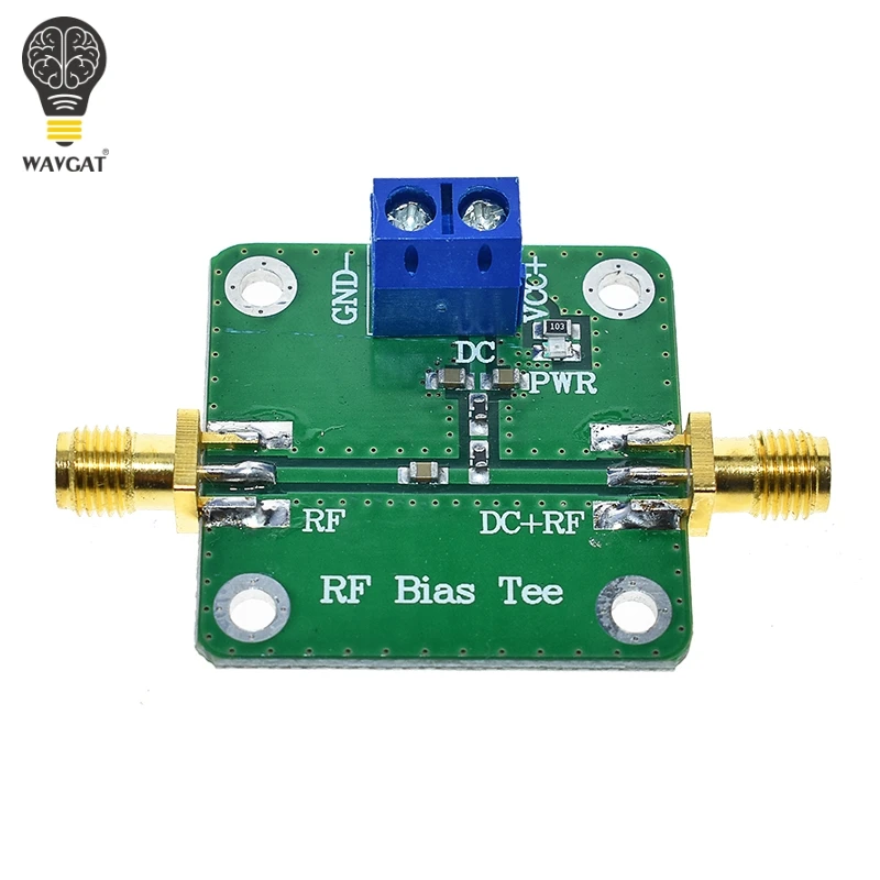Смещенный тройник Широкополосный 10-6000 МГц RF СВЧ DC смещения блокатор постоянного