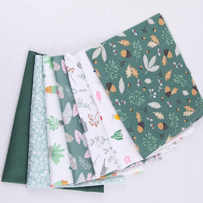 7 шт./компл. хлопковые швейные принадлежности в скандинавском стиле с принтом