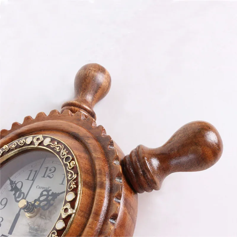 Лучший домашний декор из твердой древесины настольные часы для гостиной офиса