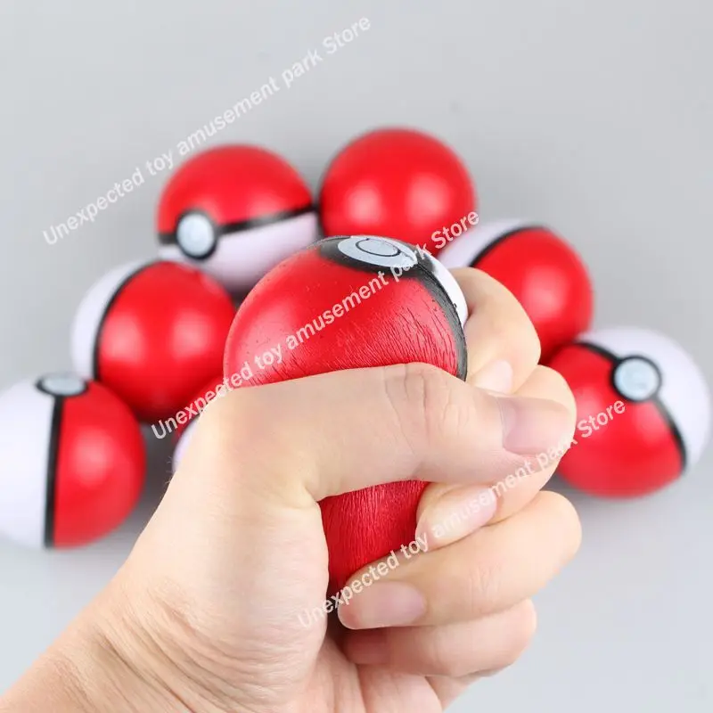 

Pokemon Bouncy Elf Ball Baby Ball Master Ball GS Ball Competition Hand-made Children's Toy Holiday Gift Toys that can be pinched