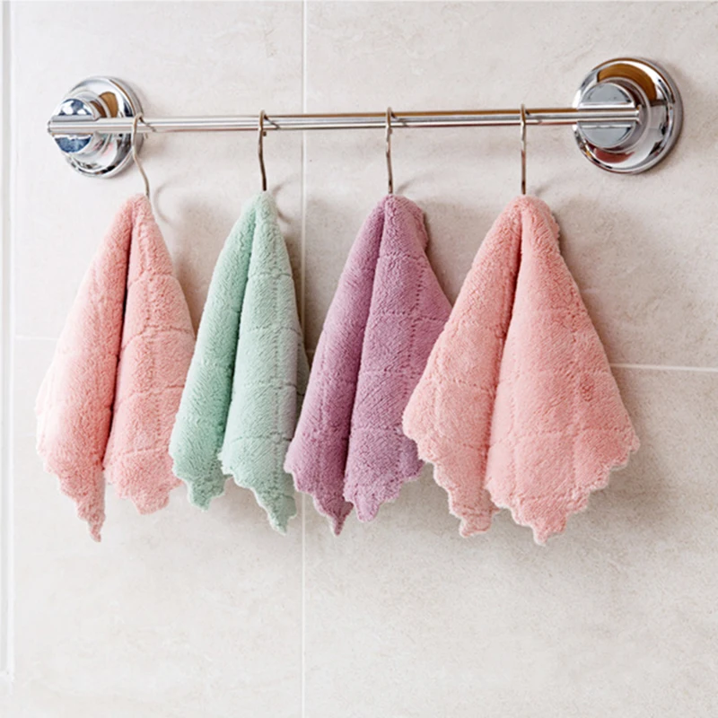 Многоразовые прочные впитывающие воду полотенца из микрофибры для мытья