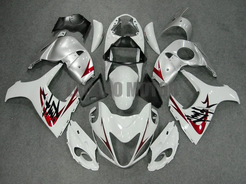 

Injection free customize fairings kit for White Silver Suzuki GSXR13000 Bodywork 2008-2009 2010-2011-2012-2013-2015 2014