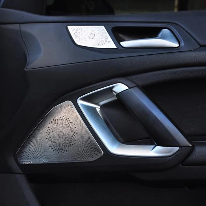 Декоративная крышка для передней двери динамика из нержавеющей стали звуковое