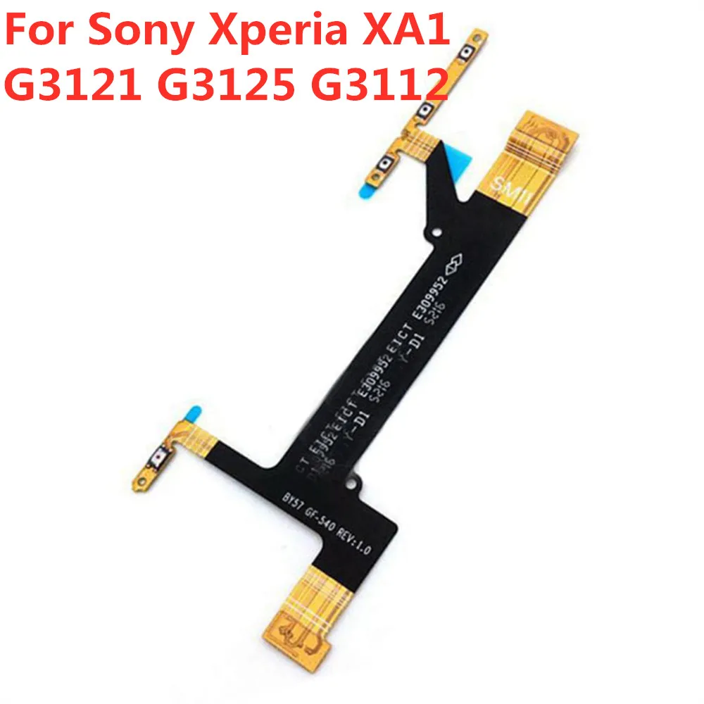 Новая кнопка питания и громкости гибкий кабель для Sony Xperia XA1 G3121 G3125 G3112