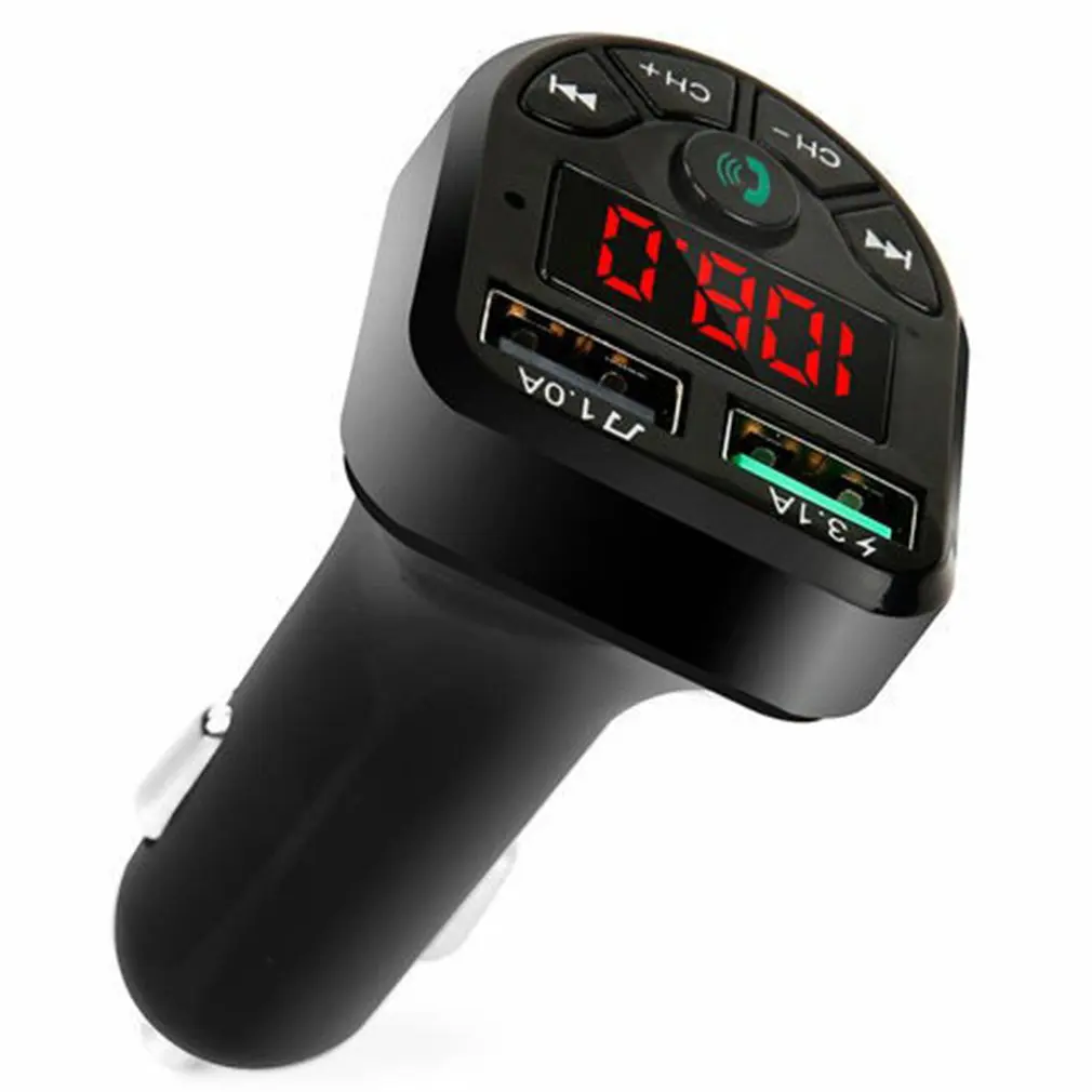 Mp3-плеер BET5 автомобильный беспроводной с поддержкой громкой связи и Fm-приемником