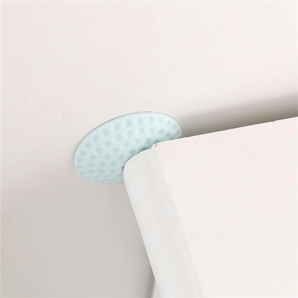 4 шт./компл. резиновый уплотненный бесшумный дверной замок против столкновений