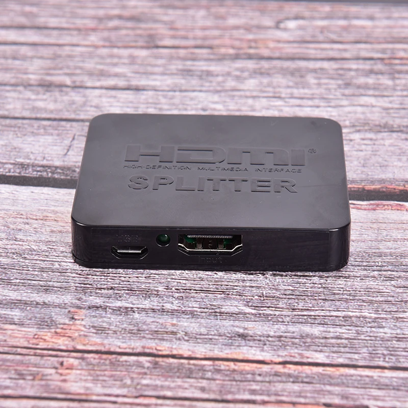 Раздельный видеопереключатель 4K HDMI Full HD 1080p 1X2 разделение 1 вход 2 выхода усилитель