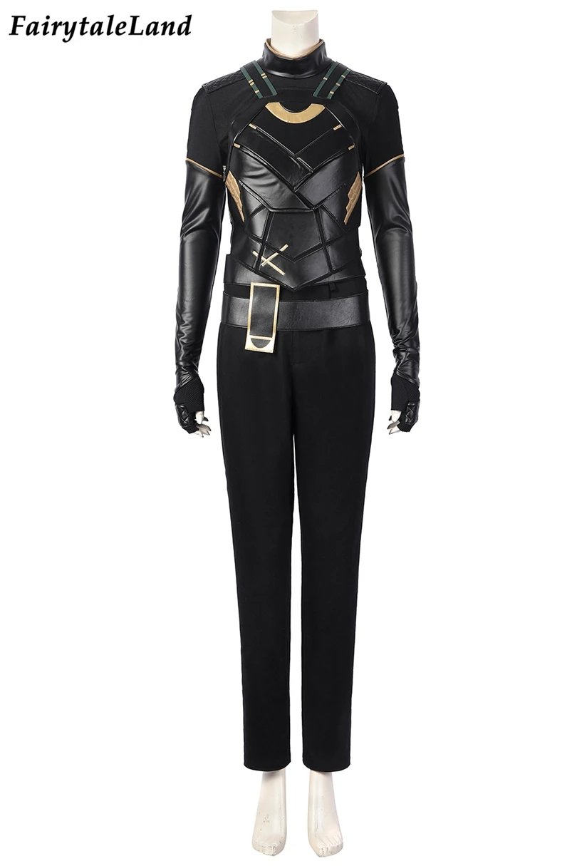 Новейшая Экипировка супергероини на Хэллоуин женская одежда для косплея Сильви