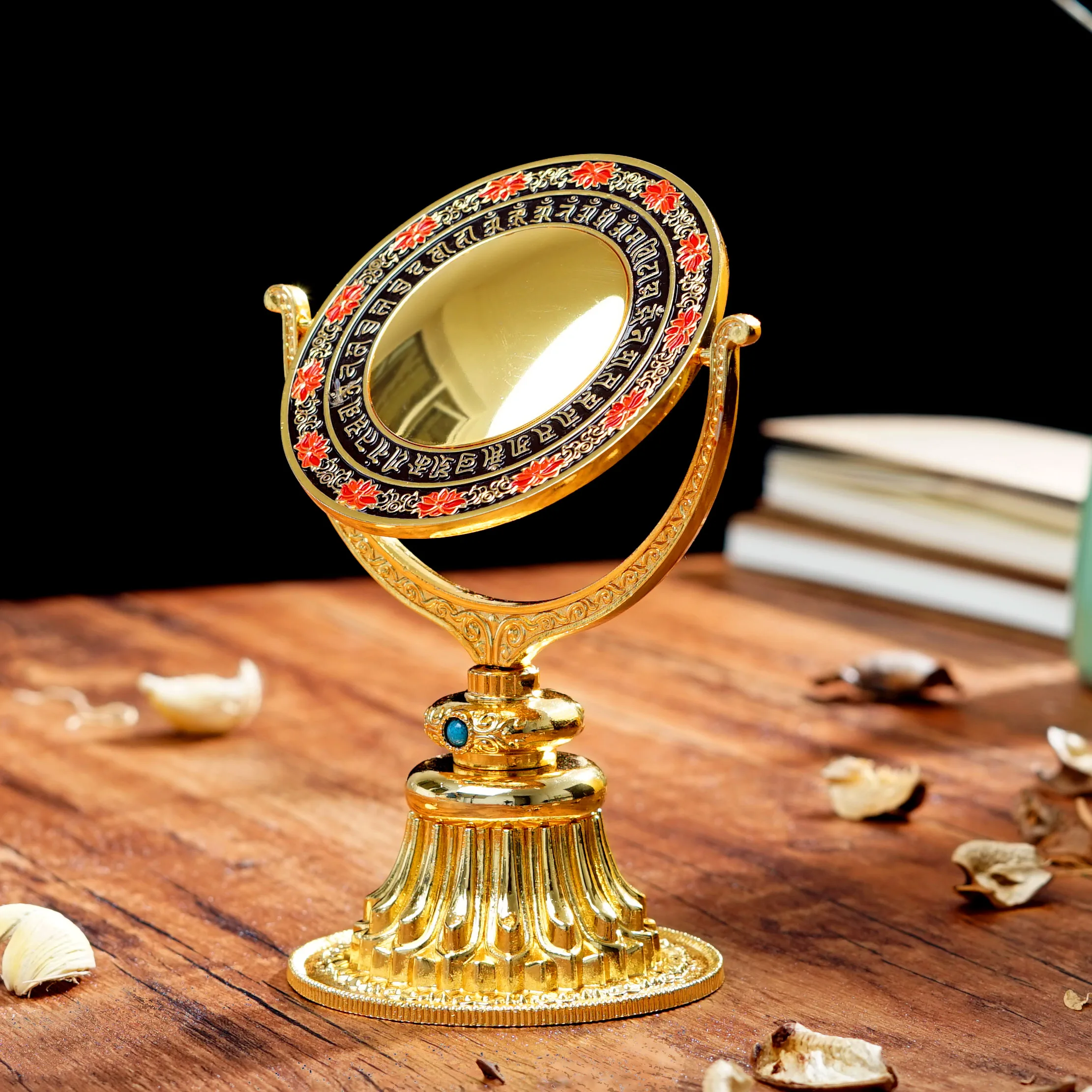 Настольное металлическое декоративное зеркало домашний Геомантический