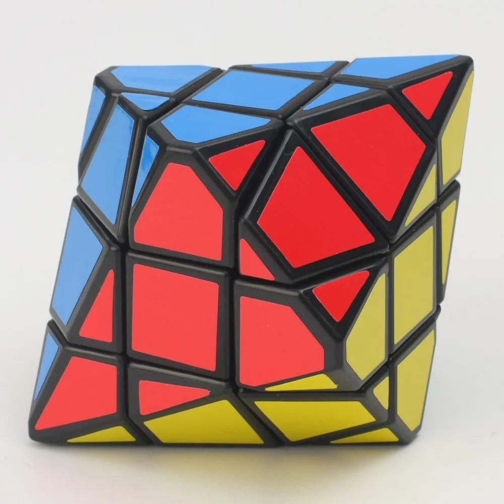 Diansheng 6 угловой пирамидный куб шестиугольная дипирамида 3x3x3 магический игрушка