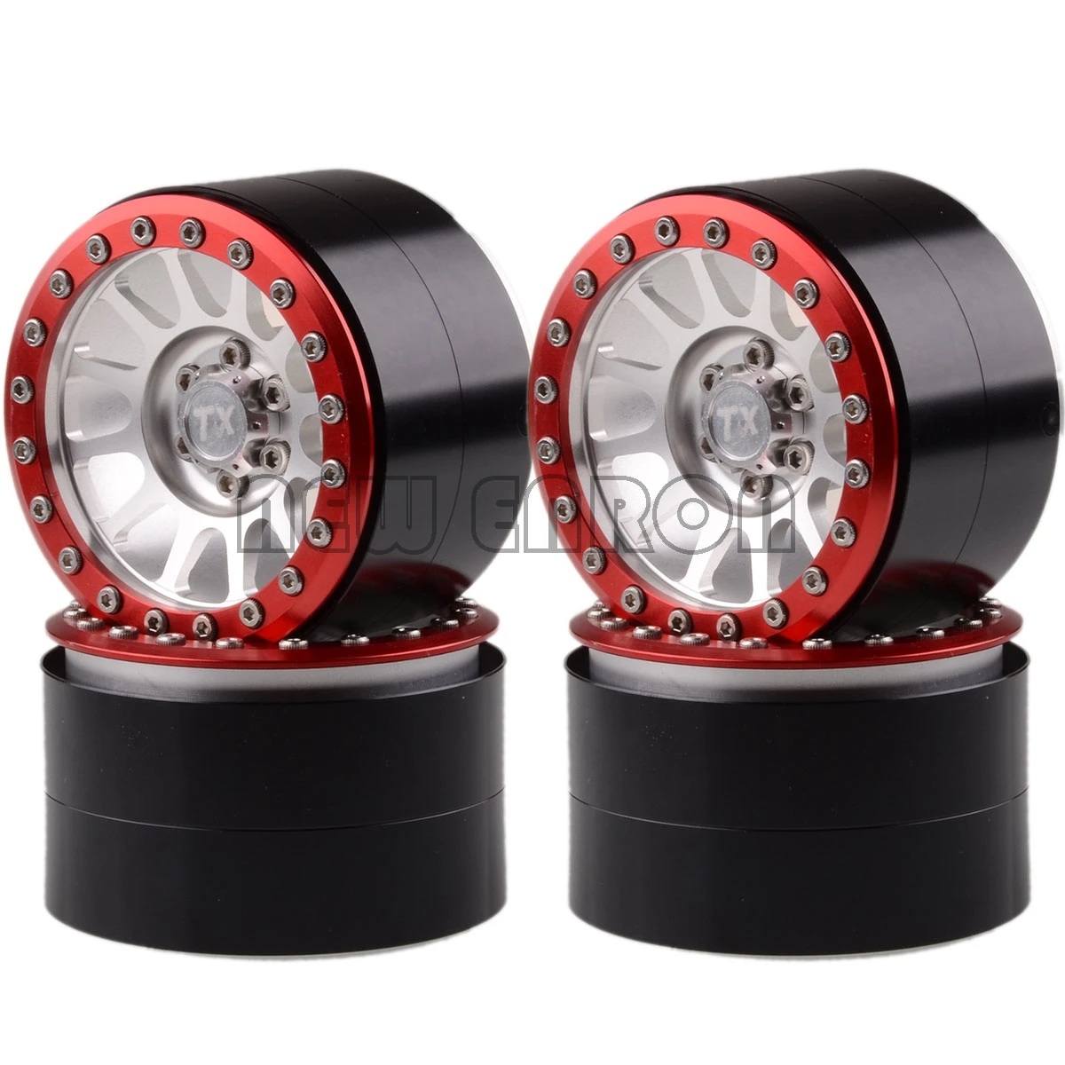 ENRON 4P 2," металл 12 спиц Beadlock колеса диски ступицы для осевой SCX10 SCX10 II 90046 90047 RR10 Wraith YETI 90056 90053