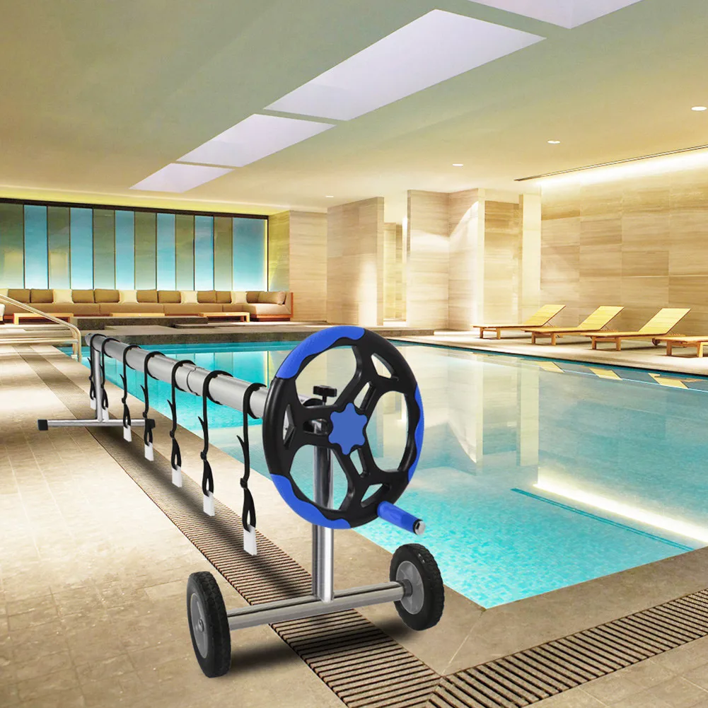 

8pcs/set Solar Cover Reel Attachment Kit Firm Sturdy Swimming Pool Solar Reel Tube Pool Supplies