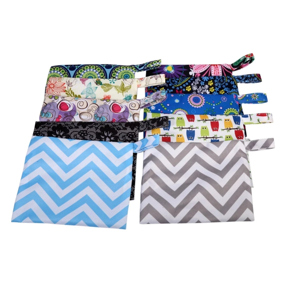 1 шт. водонепроницаемая сумка на молнии для влажной одежды Менструальный карман