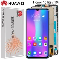 for 6 21 inch huawei honor 10 lite lcd display touch screen frame digitizer assembly for honor 10i hry lx1 hry lx2 hry lx1t