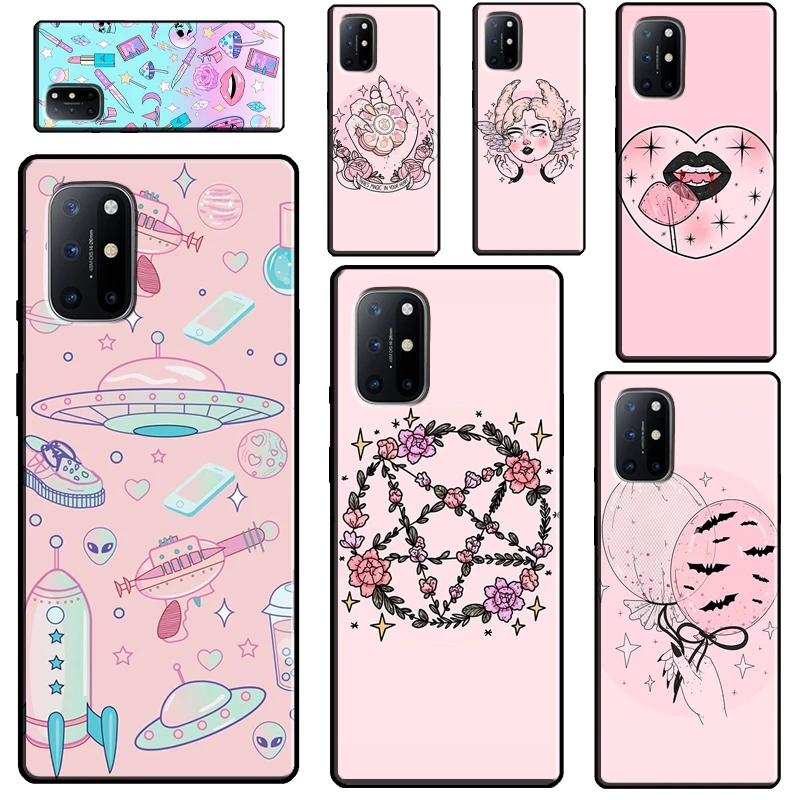 

Картина Girly Pastel Witch Goth для Realme 8i 9i 8 Pro C21 C15 C3 GT Neo 2 чехол для телефона для OnePlus 10 Pro 9 Pro 8T 9R Nord2