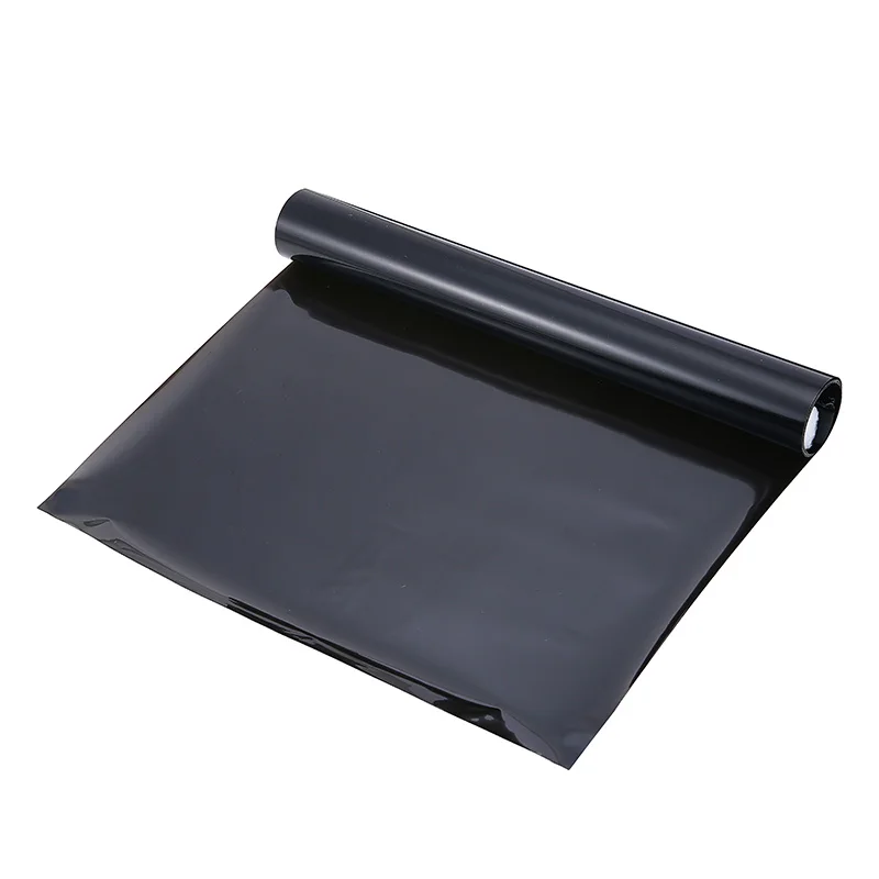 

30x100cm Gloss Black Smoke Tail Light Sticker Auto Fog Light Rear Lamp Trims Wrap Vinyl Car Styling Decal Sticker