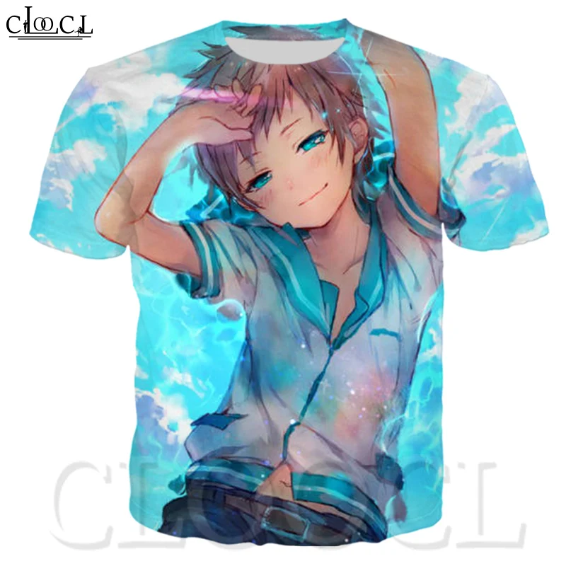 CLOOCL Мужская футболка из спокойного и завтрашнего дня с круглым вырезом коротким