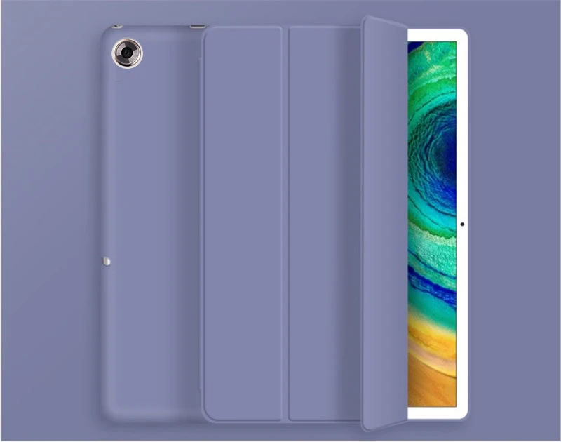 Чехол Funda для Huawei MediaPad M5 lite 8 0 JDN2-AL00 Силиконовая задняя Подставка планшета huawei +