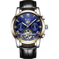 2020 fashion luxury brand men watch wristwatches automatic watch stainless steel genuine leather