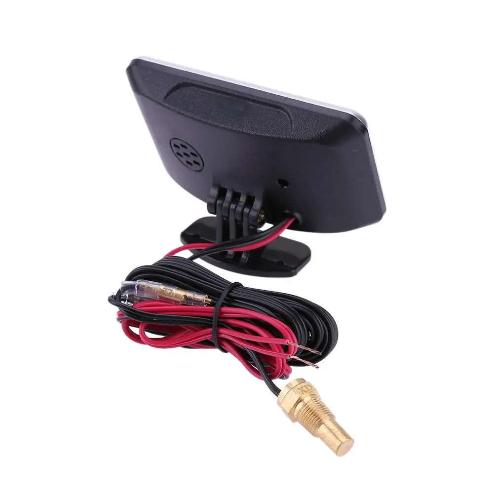 DC 9 36 в автомобильный ЖК экран цифровой датчик температуры воды/вольтметр 2 1