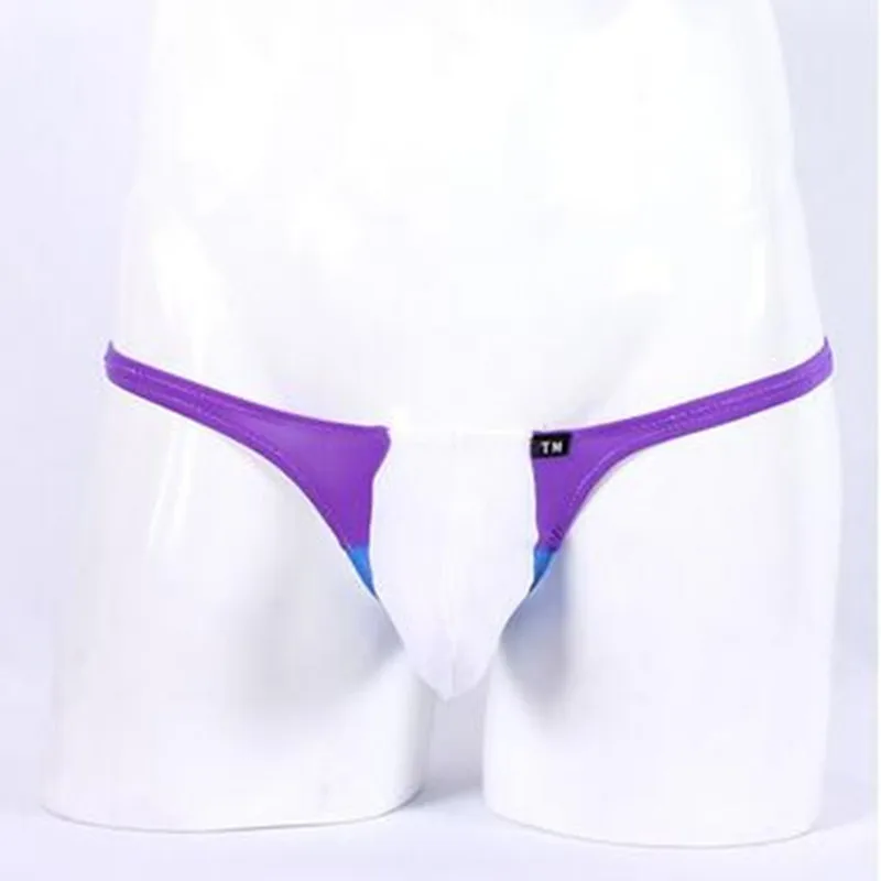 Новые мужские трусы нижнее белье для геев сексуальные тонкие нейлоновые оптовая