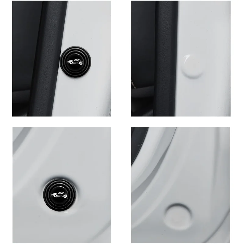 8 шт. Аксессуаров для звукоизоляции и амортизации дверей автомобиля Подходит для Mazda MX30 MX5 MX6 RX8 2 3 5 6 CX3 CX5 CX7 CX9 наклейки.