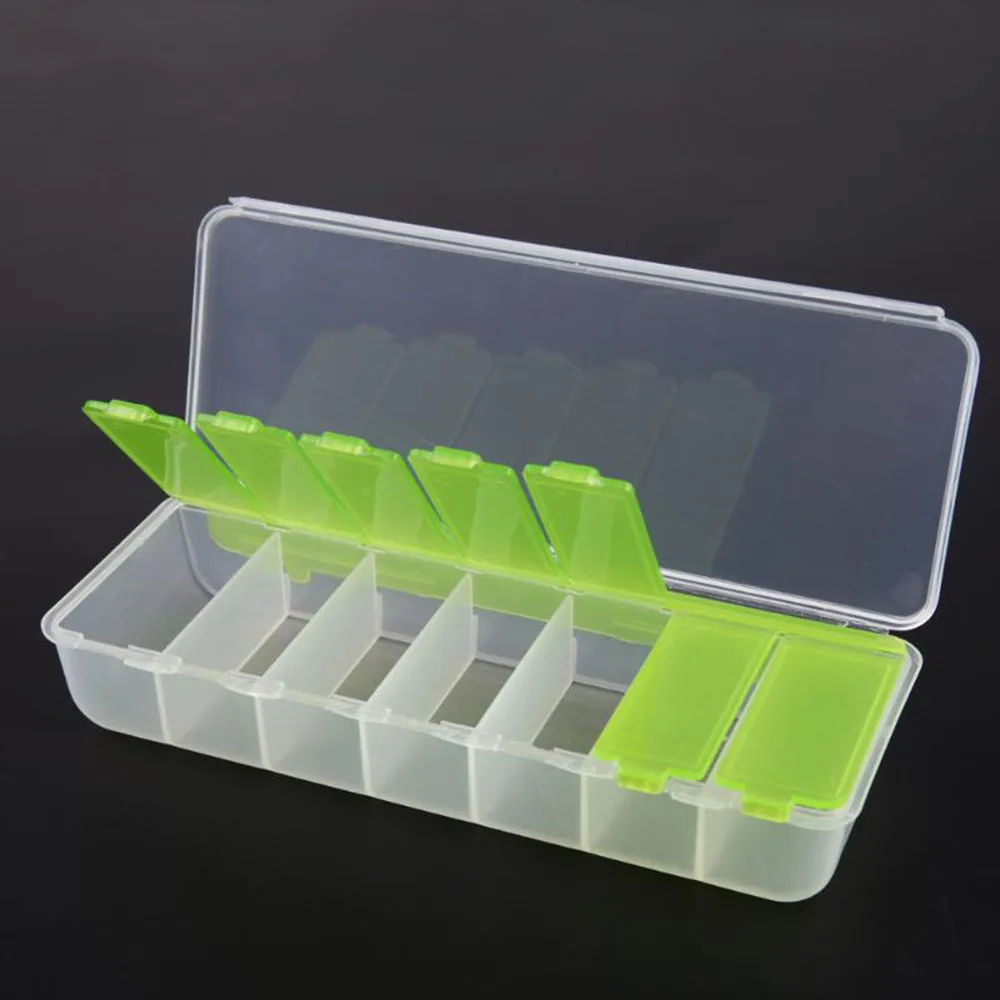 

Extra Large Pill Organizer for Travel, Weekly Pill Box, 7 Day Jumbo Pill box, Daily Medicine Organizer for Vitamins, Fish Oils