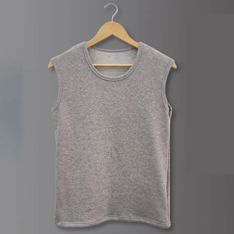 AIIOU зимние мужские хлопчатобумажные жилет Термальность Нижнее белье Мужские