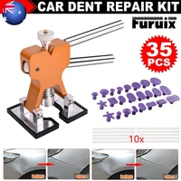 car body paintless dent repair car dent puller kit golden dent lifter with puller tabs glue sticks for auto dent repair tools