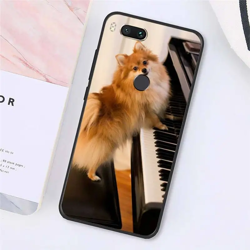

Pomeranian dogs dog Phone Case For Xiaomi Redmi note 7 8 9 t k30 max3 9 s 10 pro lite Luxury brand shell funda coque