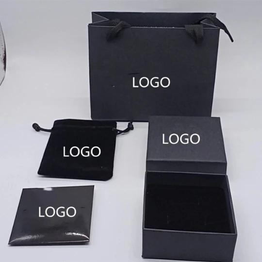 

1:1 набор высококачественных роскошных шкатулок для украшений в качестве подарка