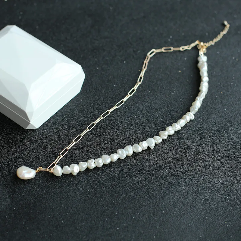 Популярный хит продаж красивые классные естественный белый барокко настоящая